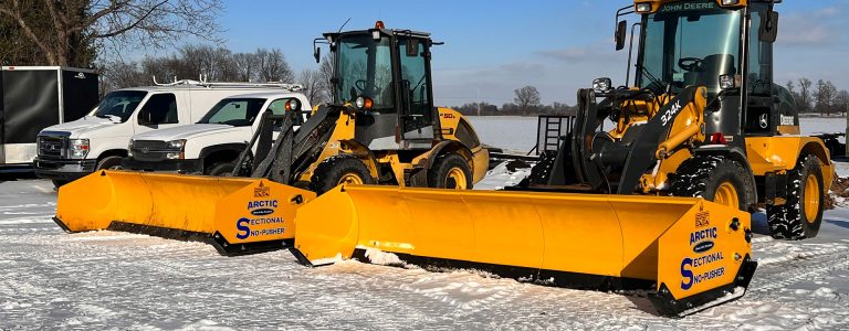 Snow removal loaders